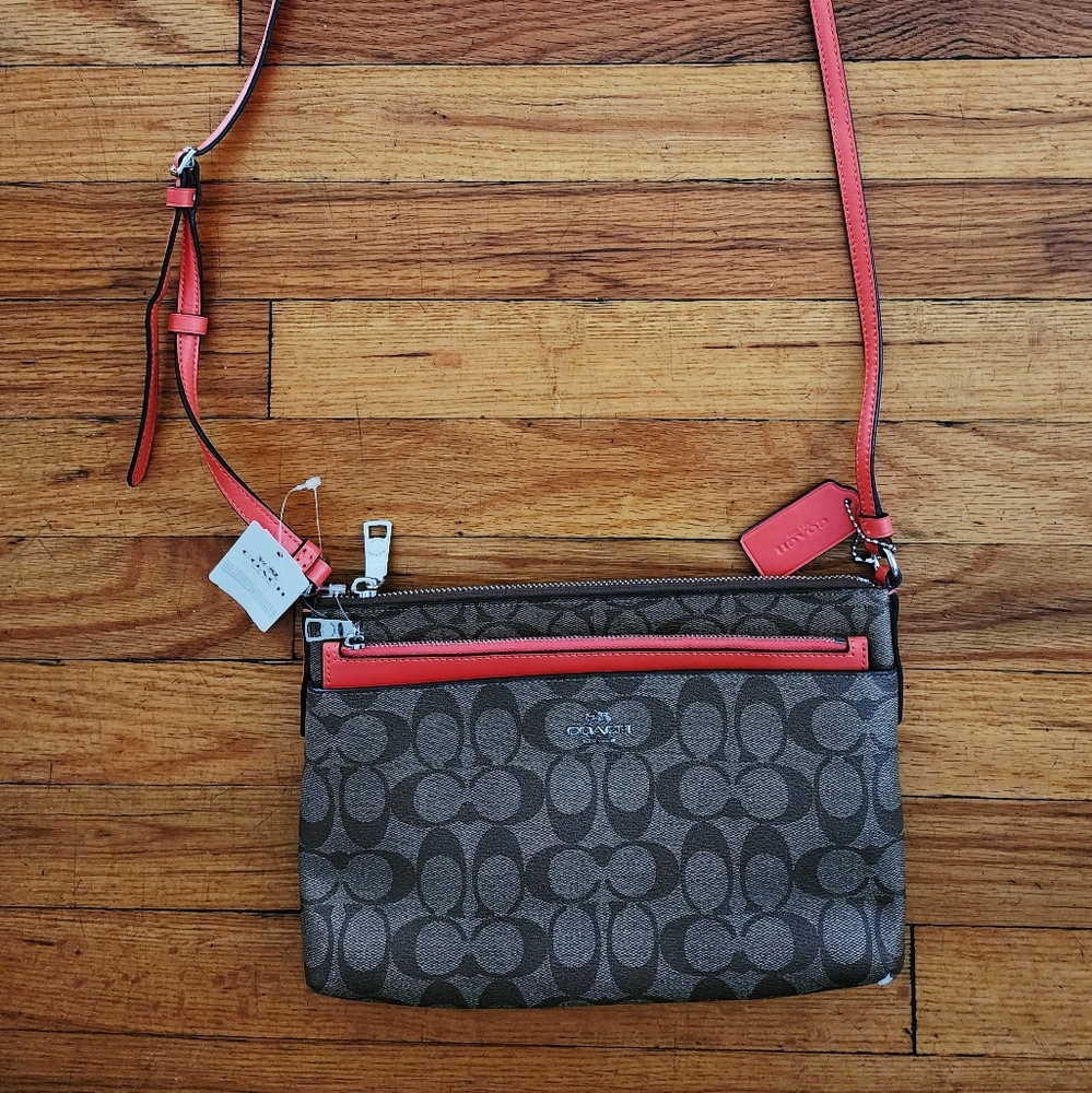 Coach Signature Canvas Crossbody